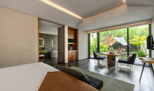 Hangzhou Muh Shoou Xixi Hotel - Camping Courtyard Suite - Book on ClassicTravel.com