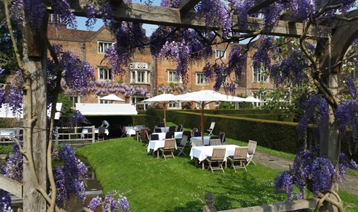 Great Fosters - Moat Terrace - Book on ClassicTravel.com