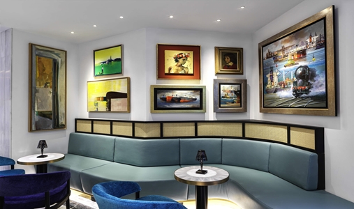 Athens Capital Hotel - MGallery Collection - Galerie Cafe - Book on ClassicTravel.com