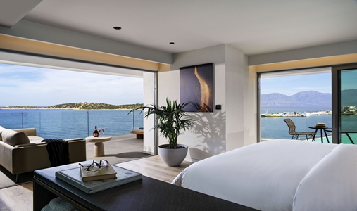 NIKO Seaside Resort Crete - MGallery Collection - Premier Sea View Suite - Book on ClassicTravel.com