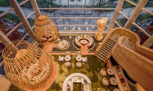 Chengdu Expo Waterfall Hotel - MGallery Collection - Lobby Bar - Book on ClassicTravel.com