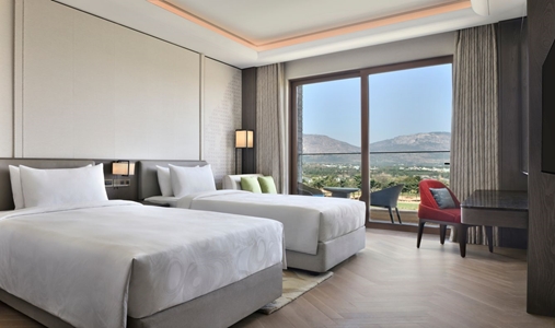 JW Marriott Bengaluru Prestige Golfshire Resort & Spa - 2 Queen Guest Room - Book on ClassicTravel.com