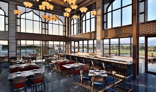 JW Marriott Bengaluru Prestige Golfshire Resort & Spa - Aaleshan Indoor Sitting - Book on ClassicTravel.com