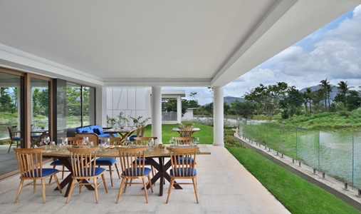 JW Marriott Bengaluru Prestige Golfshire Resort & Spa - East Alfresco - Book on ClassicTravel.com