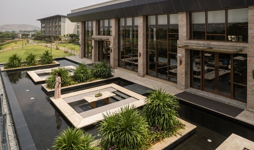 JW Marriott Bengaluru Prestige Golfshire Resort & Spa - Sunken Lounge - Book on ClassicTravel.com
