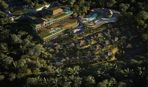 JW Marriott Bali Ubud Resort & Spa - Aerial View -  Book on ClassicTravel.com