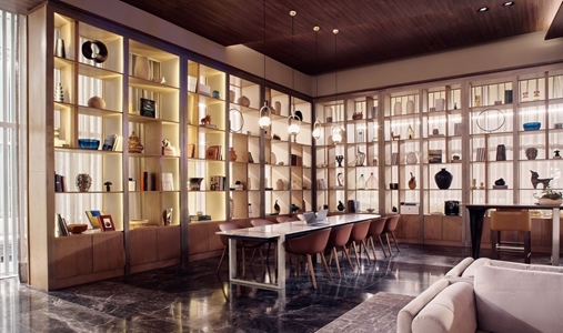 JW Marriott Hotel Guadalajara - The Library - Book on ClassicTravel.com