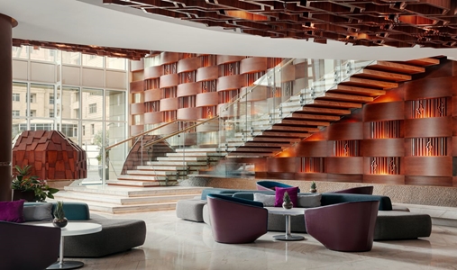 JW Marriott Absheron Baku - Lobby Seating Area - Book on ClassicTravel.com