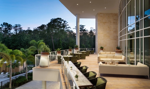 JW Marriott Orlando Bonnet Creek Resort & Spa - Sear Sea Lobby Bar Terrace - Book on ClassicTravel.com