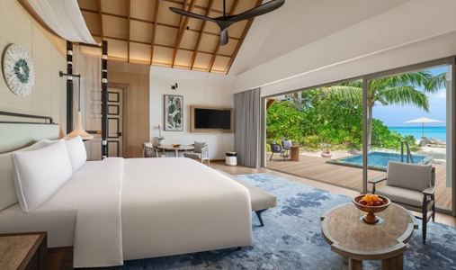 JW Marriott Kaafu Atoll Island Resort - Beach Pool Villa - Book on ClassicTravel.com