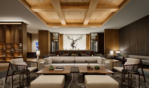 JW Marriott Hotel Nara - Flying Stag Lobby - Book on ClassicTravel.com