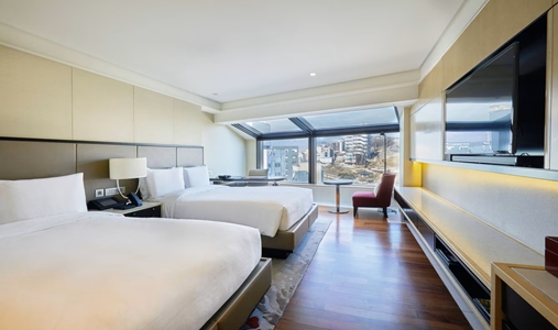 JW Marriott Dongdaemun Square Seoul - Double Double Executive Sky View Guest Room - Book on ClassicTravel.com