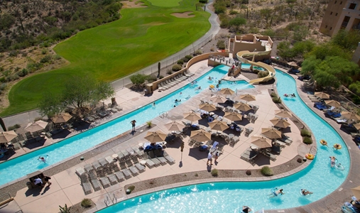 JW Marriott Tucson Starr Pass Resort & Spa - Lazy River Guest - Book on ClassicTravel