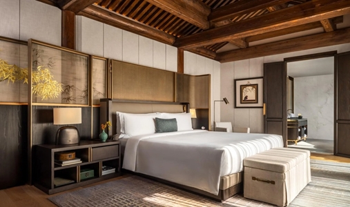 Mandarin Oriental Qianmen - Deluxe Courtyard Bedroom - Book on ClassicTravel.com