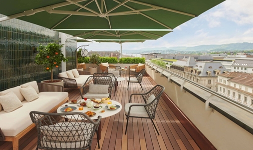 Mandarin Oriental Savoy, Zurich - Rooftop Terrace Bar - Book on ClassicTravel.com