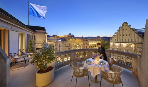 Mandarin Oriental Savoy, Zurich - Suite Private Dining - Book on ClassicTravel.com