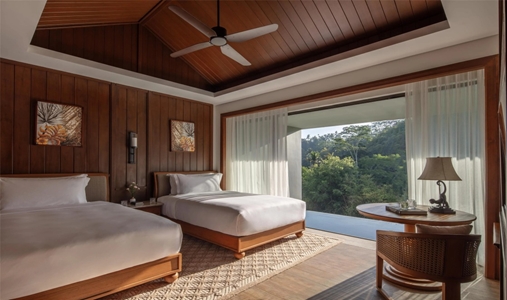 Anantara Bali Ubud Resort - Twin Bedroom - Book on ClassicTravel.com