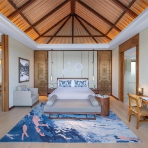 Anantara Mina Ras Al Khaimah Resort - Sea View Villa Bedroom - Book on ClassicTravel.com