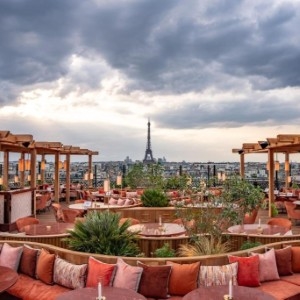 Sax Paris, LXR Hotels Resorts - Rooftop - Book on ClassicTravel.com