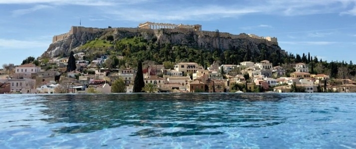 The Dolli at Acropolis - Rooftop Pool Acropolis View - Book on ClassicTravel.com