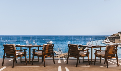 Cali Mykonos - Lunch View - Book on ClassicTravel.com