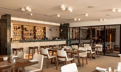 Cali Mykonos - Restaurant Interior - Book on ClassicTravel.com