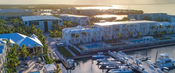 Oceans Edge Resort and Marina Key West - Aerial View - Book on ClassicTravel.com