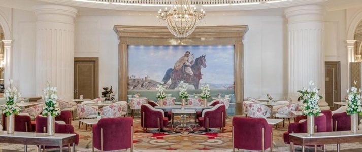 Al Habtoor Palace Dubai - Tea Garden - Book on ClassicTravel.com