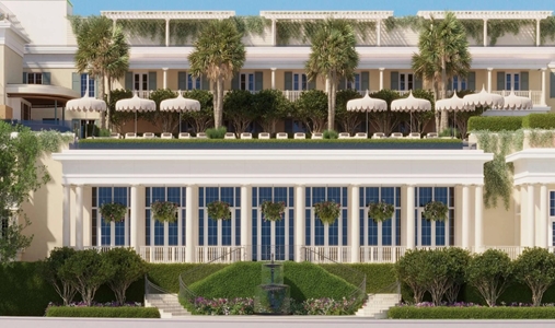 The Cooper - Exterior Grand Staircase - Book on ClassicTravel.com