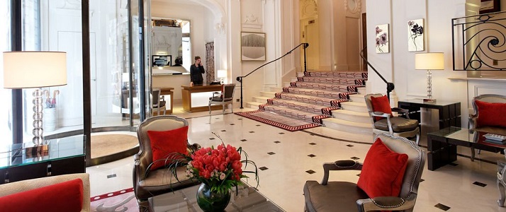 Majestic Hotel Paris Lobby