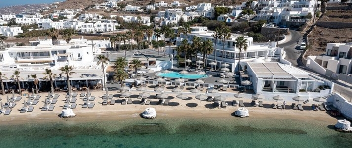 Mykonos Blanc - Aerial View - Book on ClassicTravel.com