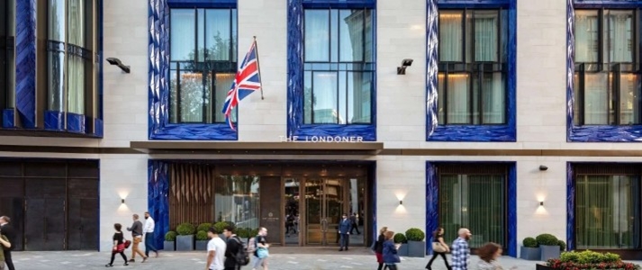 The Londoner - Facade - Book on ClassicTravel.com