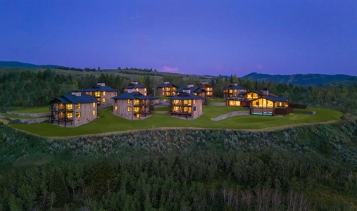 Hotel Yellowstone at Jackson Hole - Aerial View - Book on ClassicTravel.com