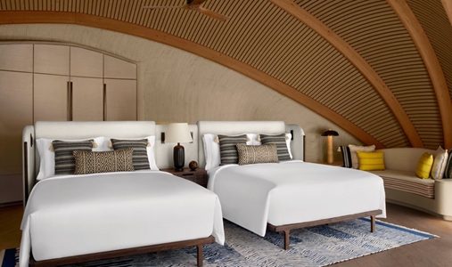 Nujuma, a Ritz-Carlton Reserve - Two Bedroom Villa Guest Bedroom - Book on ClassicTravel.com
