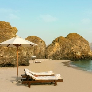 Al Bustan Palace, A Ritz-Carlton Hotel - Spa Ladies Beach - Book on ClassicTravel.com