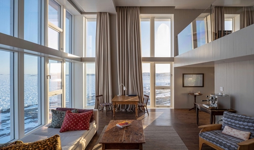 Fogo Island Inn - Living Room - Book on ClassicTravel.com