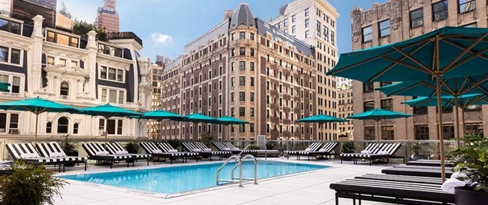 Virgin Hotels New York City - Pool Club - Book on ClassicTravel.com