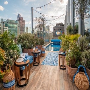 Virgin Hotels London Shoreditch - Rooftop Pool - Book on ClassicTravel.com