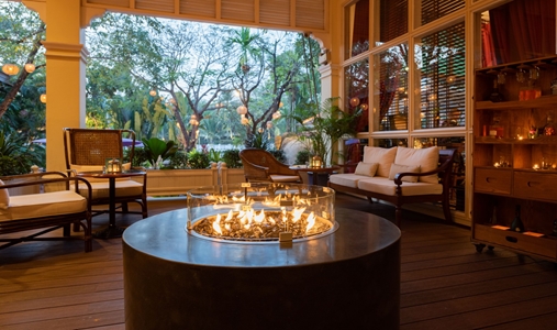 Sofitel Angkor Phokeethra Golf & Spa Resort - Fire Place - Book on ClassicTravel.com