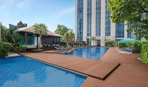 Sofitel Bangkok Sukhumvit - Liquid Pool Bar - Book on ClassicTravel.com