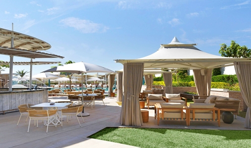 Sofitel Dubai The Obelisk - Soleil Pool Bar & Lounge - Book on ClassicTravel.com