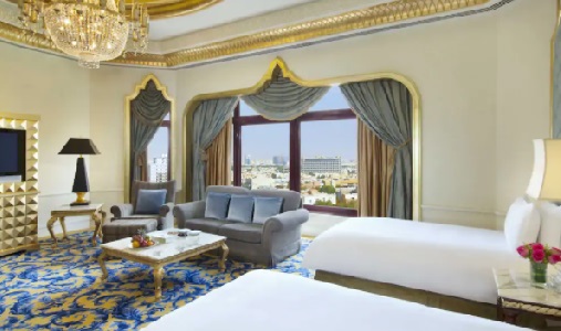 Waldorf Astoria Jeddah twin bed