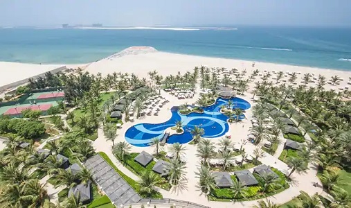 waldorf astoria ras al khaimah areal view