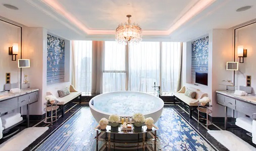 Waldorf Astoria Chengdu presidential-suite-bathroom