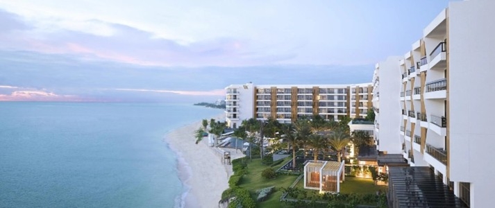 Waldorf Astoria Cancun - Beach Aerial View - Book on ClassicTravel.com