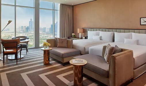 Waldorf Astoria Dubai International Financial Centre two queen premier room