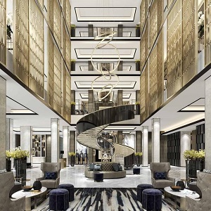 Waldorf Astoria Kuwait Atrium Lobby