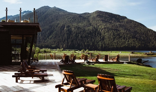 Clayoquot Wilderness Resort - Outpost Deck - Book on ClassicTravel.com