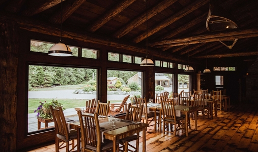 Clayoquot Wilderness Resort - Restaurant Interior - Book on ClassicTravel.com