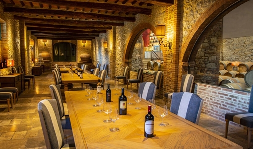 Hotel Relais Borgo San Felice - Sala Pugnitello Cellar - Book on ClassicTravel.com
